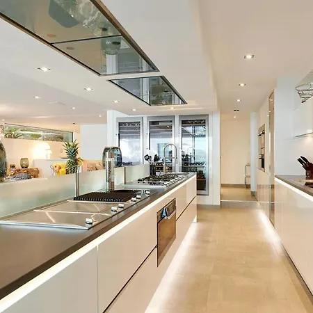 Luxurious Siesta Spain Villa With Private Pool And City Views Santa Eulària des Riu