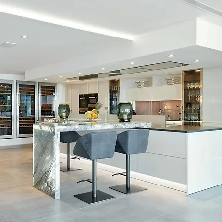 Luxurious Siesta Spain Villa With Private Pool And City Views Villa Santa Eularia des Riu